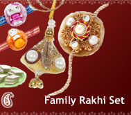 Family Rakhi Set