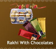 Rakhi with Chocolates