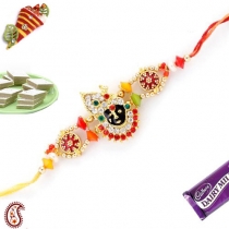 Premium BIHARIJI Rakhi with American Diamonds,Fancy Rakhis, Buy Rakhi, Send Rakhi to India, Rakhi Gifts, Rakhis Online