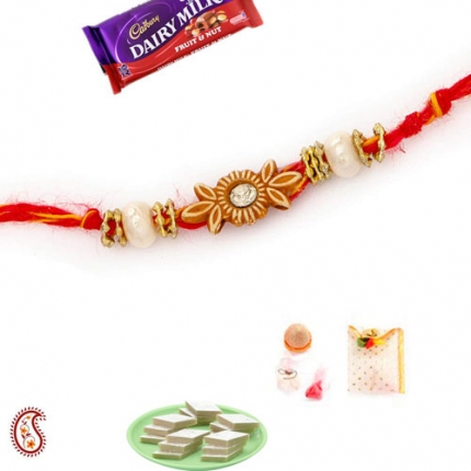 Mauli Rakhi with Pearl