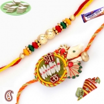 Set of 2 Handcrafted Premium Rakhis,Set of 2 - Rakhis, Buy Rakhi, Send Rakhi to India, Rakhi Gifts, Rakhis Online
