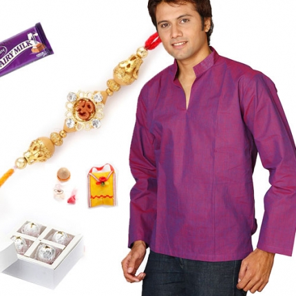 Royal Rakhi Gift Hamper for Brother