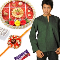 Sizzling Rakhi Gift Hamper for Brother