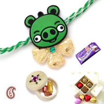 Angry Bird Pig Rakhi