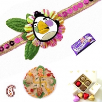 Angry Egg Bird Rakhi
