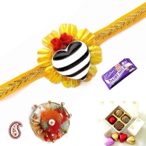 Heart Shape Rakhi