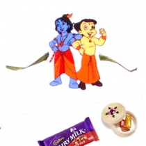 Krishna and Chotta Bhim Kids Rakhi